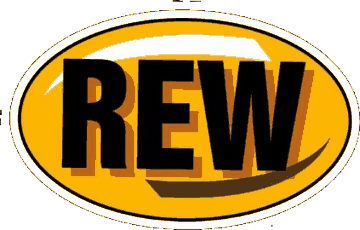 REW — Rocktech Earthmoving Wearparts logo
